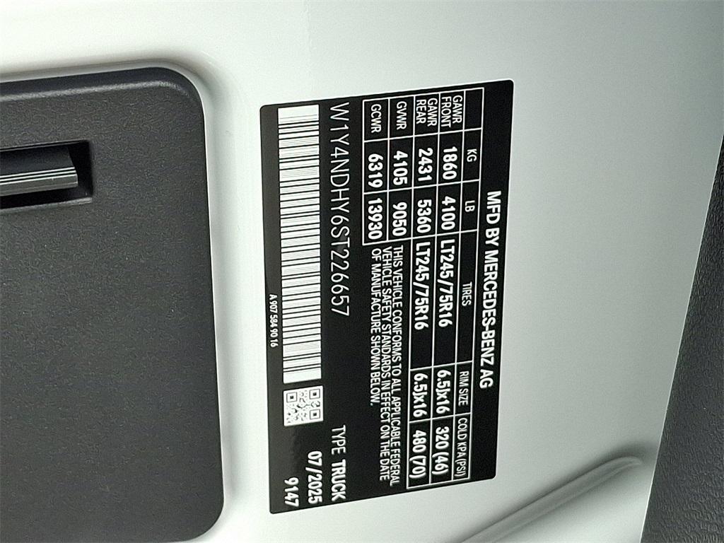 new 2025 Mercedes-Benz Sprinter 2500 car, priced at $67,074