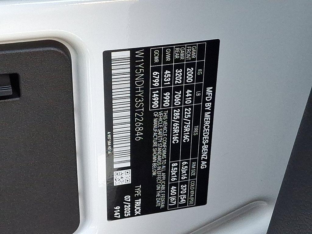 new 2025 Mercedes-Benz Sprinter 3500 car, priced at $72,205