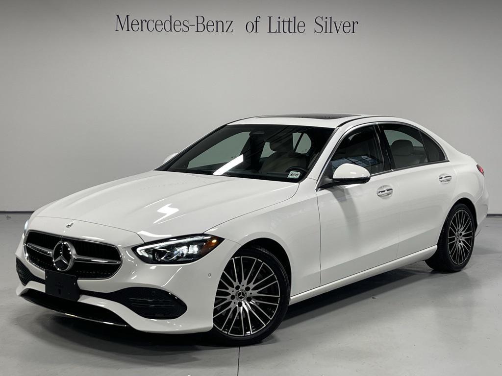 used 2022 Mercedes-Benz C-Class car, priced at $33,495