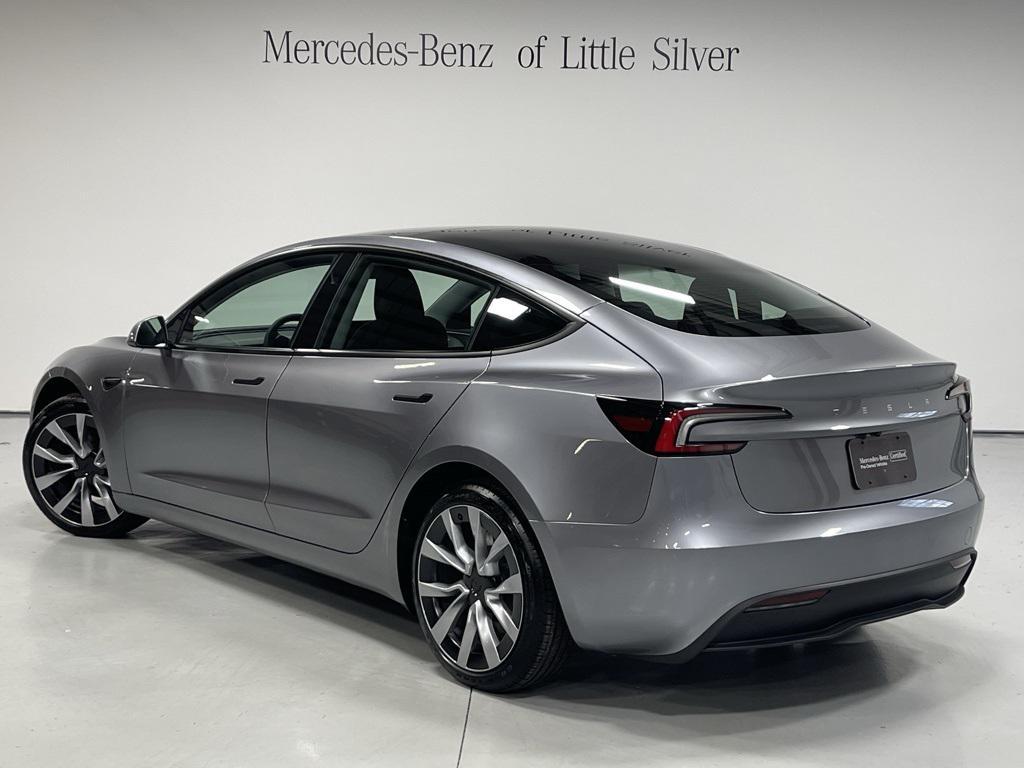 used 2025 Tesla Model 3 car, priced at $34,995