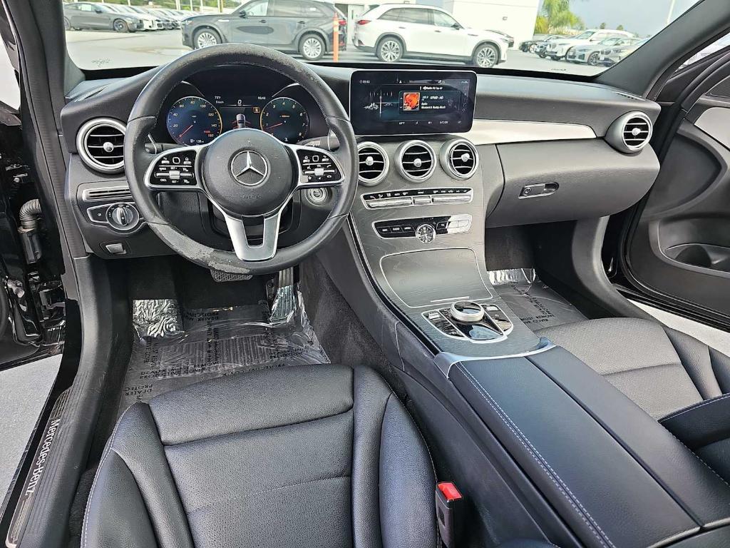 used 2021 Mercedes-Benz C-Class car, priced at $22,888