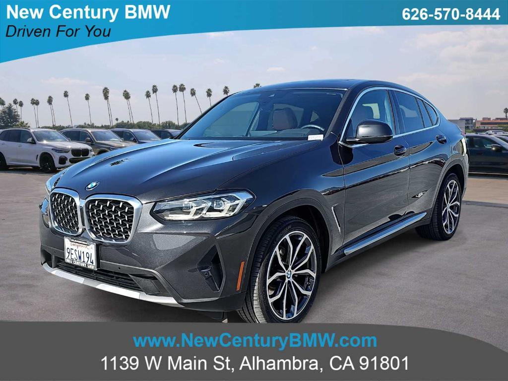 used 2023 BMW X4 car, priced at $39,588