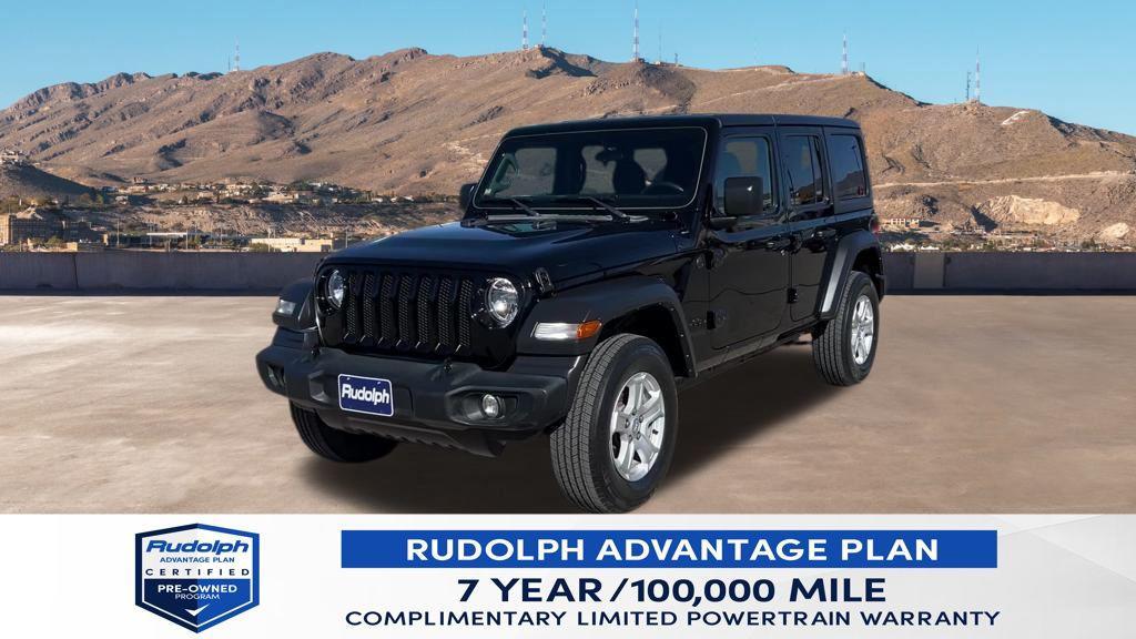 used 2022 Jeep Wrangler Unlimited car, priced at $28,666