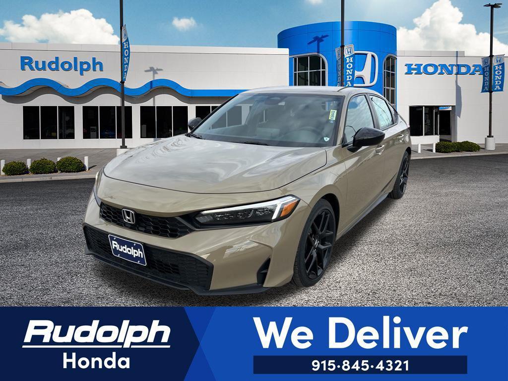 new 2026 Honda Civic car, priced at $29,445