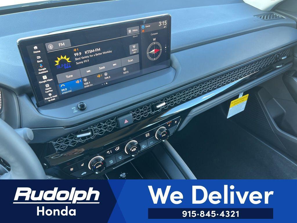 new 2025 Honda Accord Hybrid car, priced at $40,950