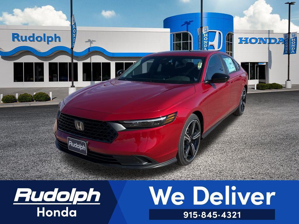 new 2025 Honda Accord Hybrid car, priced at $35,305