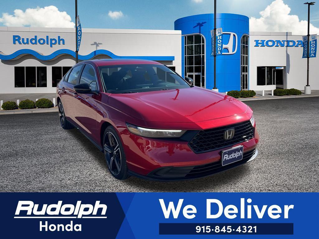 new 2025 Honda Accord Hybrid car, priced at $35,305