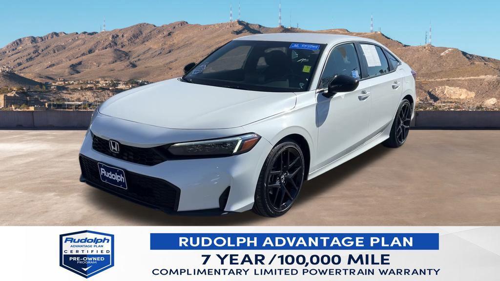 used 2025 Honda Civic car, priced at $28,378