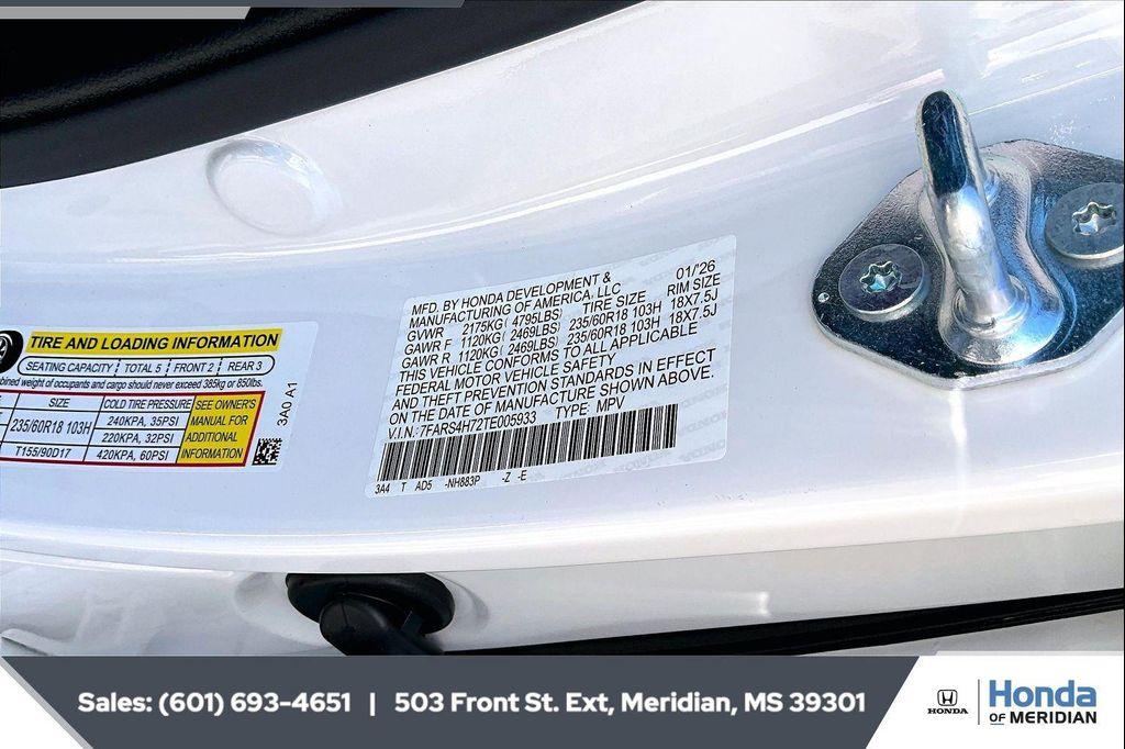 new 2026 Honda CR-V car, priced at $38,805