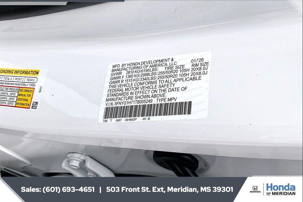 new 2026 Honda Pilot car, priced at $51,641