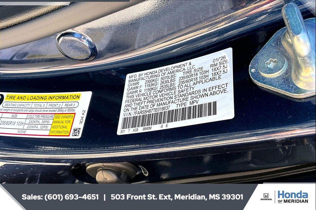 new 2026 Honda CR-V Hybrid car, priced at $38,211