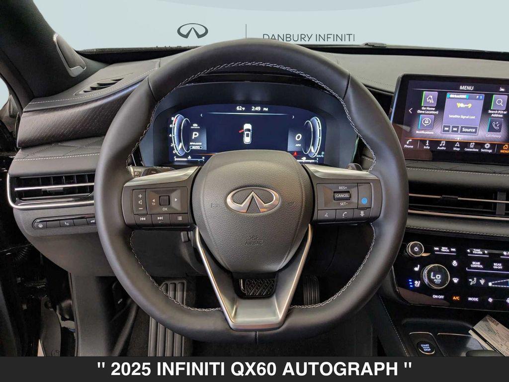 new 2025 INFINITI QX60 car, priced at $69,550