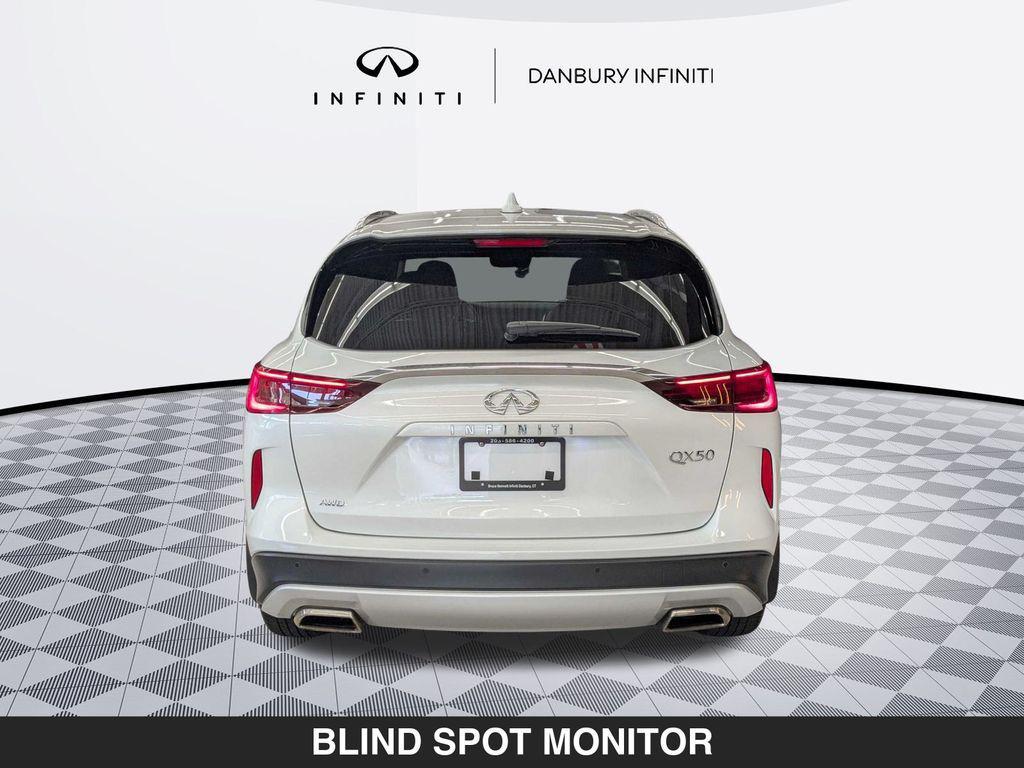 used 2023 INFINITI QX50 car, priced at $29,890