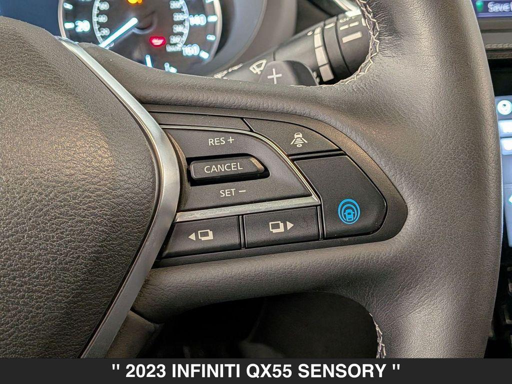 used 2023 INFINITI QX55 car, priced at $33,400