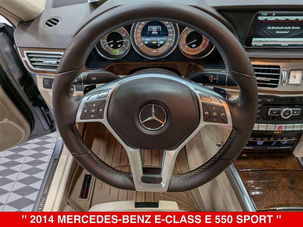 used 2014 Mercedes-Benz E-Class car, priced at $17,190