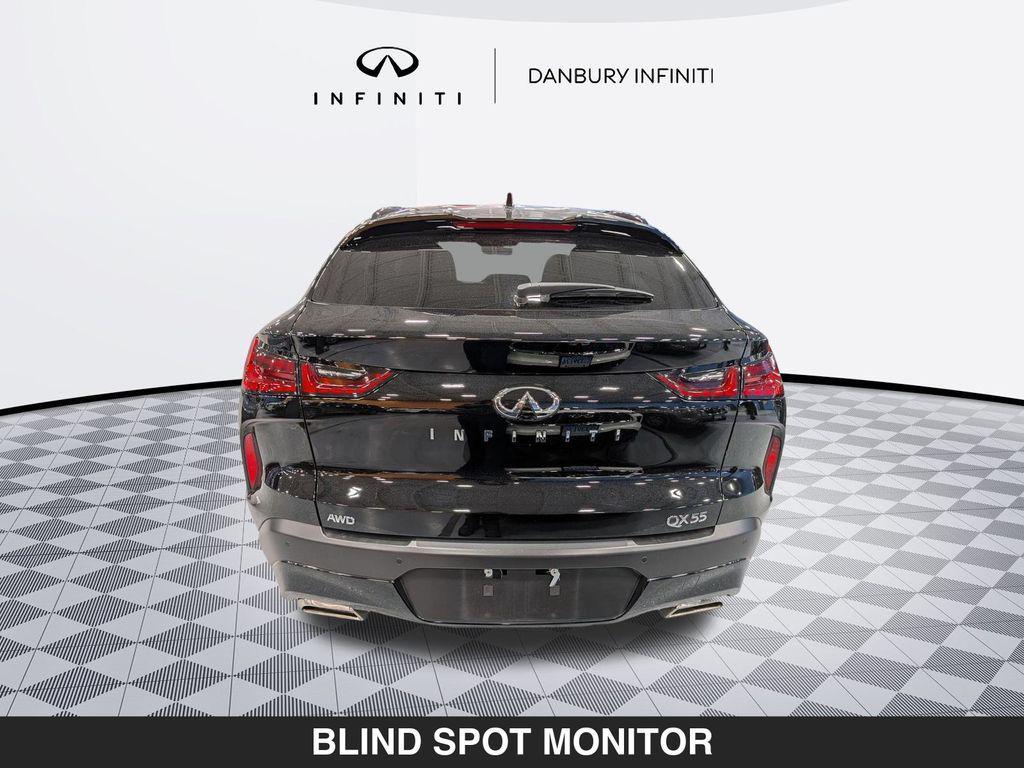 used 2025 INFINITI QX55 car, priced at $35,590