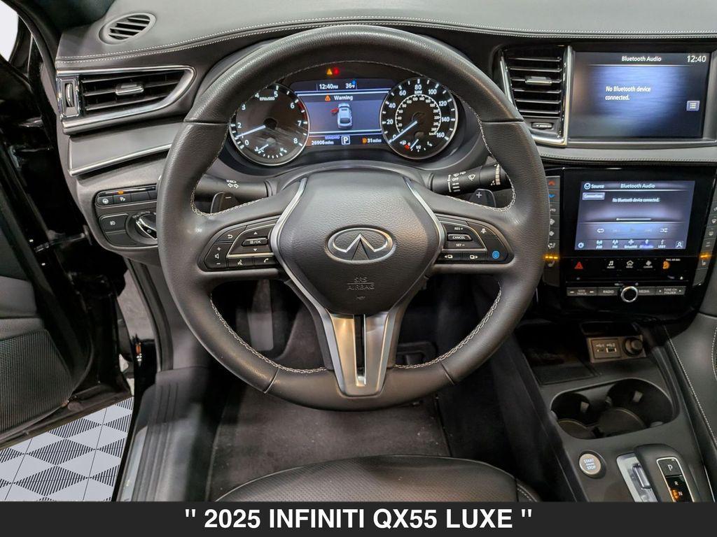 used 2025 INFINITI QX55 car, priced at $35,590