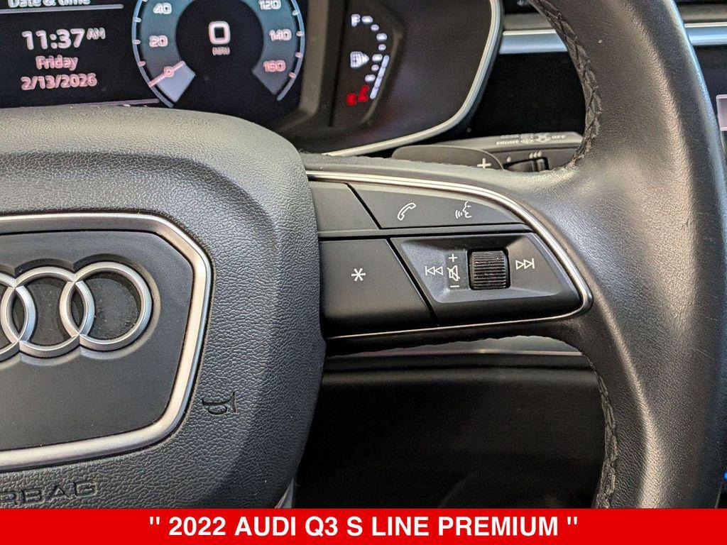 used 2022 Audi Q3 car, priced at $21,045