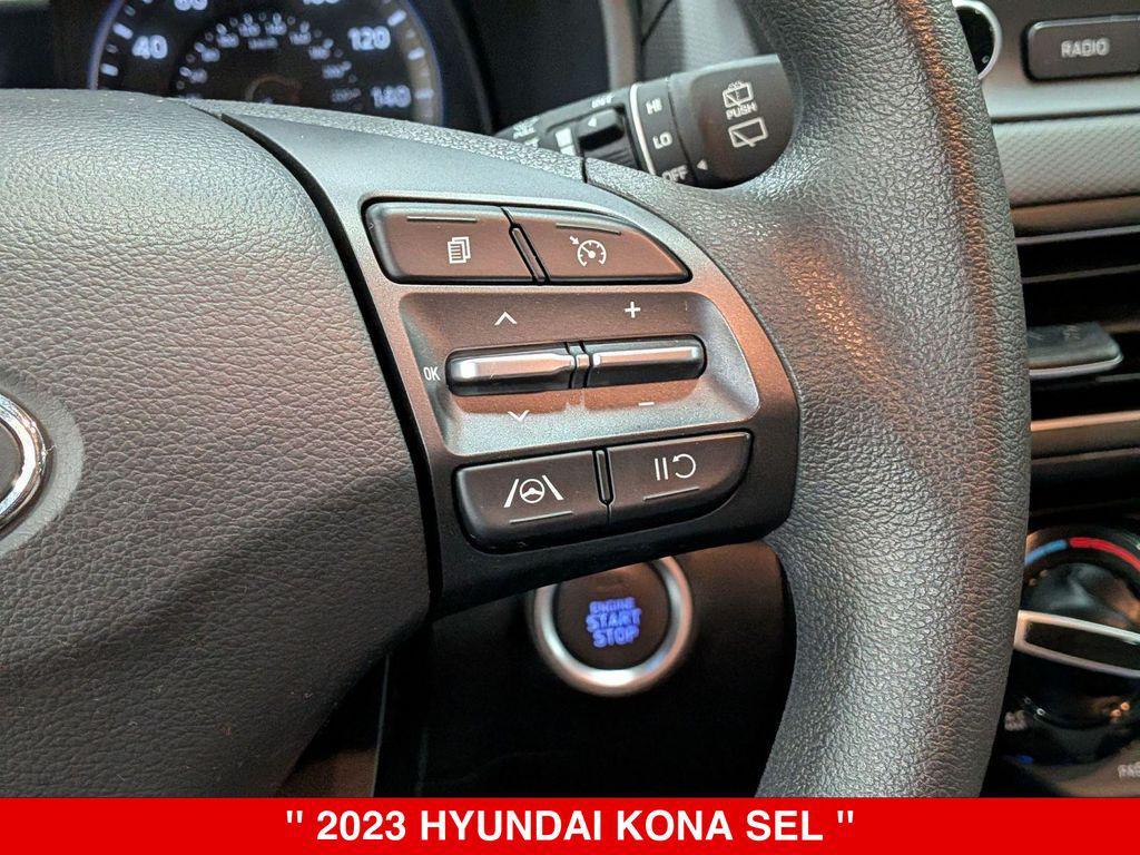 used 2023 Hyundai Kona car, priced at $20,390