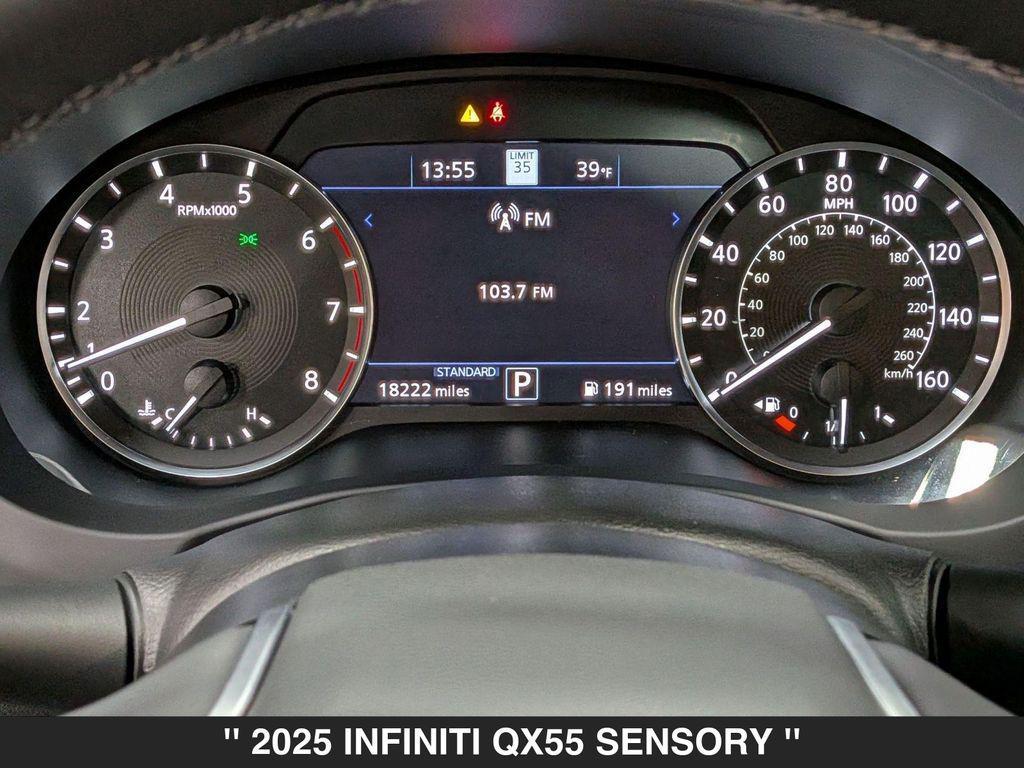used 2025 INFINITI QX55 car, priced at $39,490