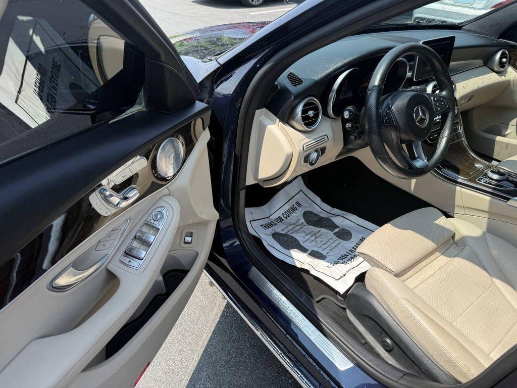 used 2018 Mercedes-Benz C-Class car, priced at $15,999