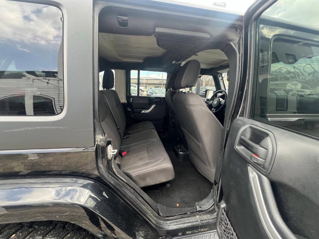 used 2018 Jeep Wrangler JK Unlimited car, priced at $15,995