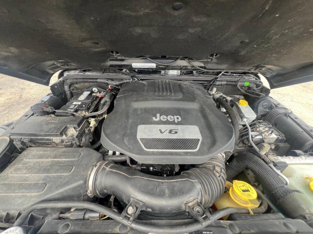 used 2018 Jeep Wrangler JK Unlimited car, priced at $15,995