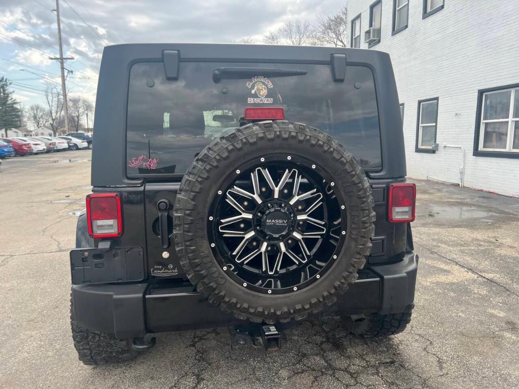 used 2018 Jeep Wrangler JK Unlimited car, priced at $15,995