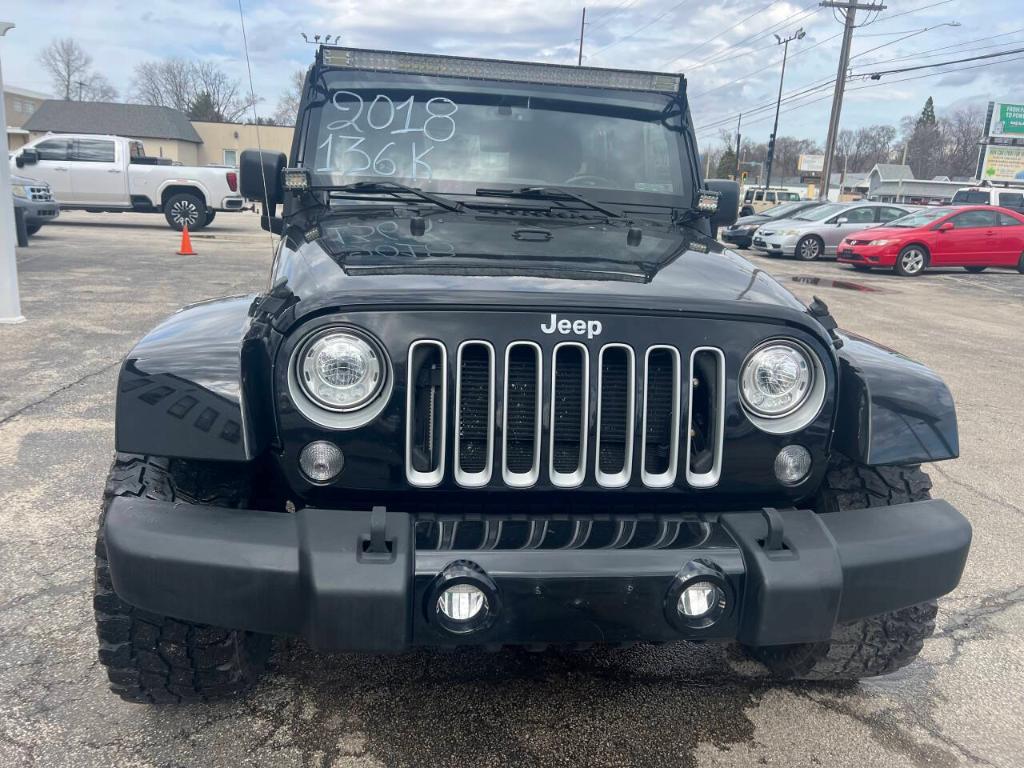 used 2018 Jeep Wrangler JK Unlimited car, priced at $15,995
