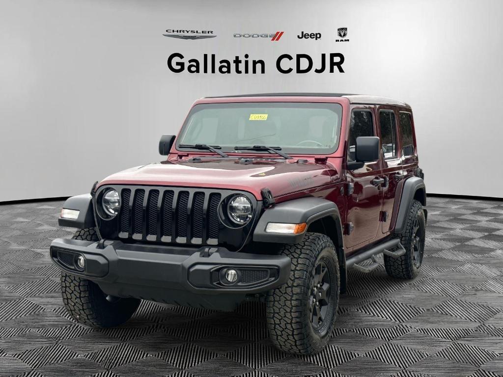 used 2021 Jeep Wrangler Unlimited car, priced at $26,900