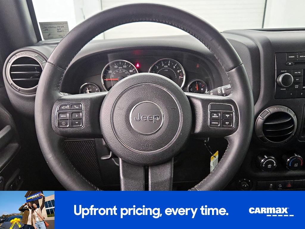 used 2016 Jeep Wrangler car, priced at $16,998