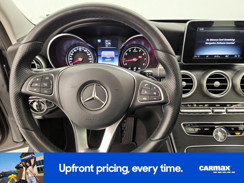 used 2017 Mercedes-Benz C-Class car, priced at $19,998