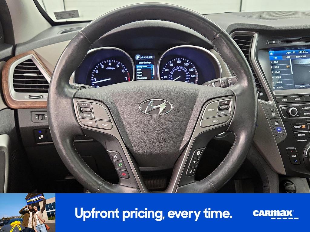 used 2017 Hyundai Santa Fe car, priced at $18,998