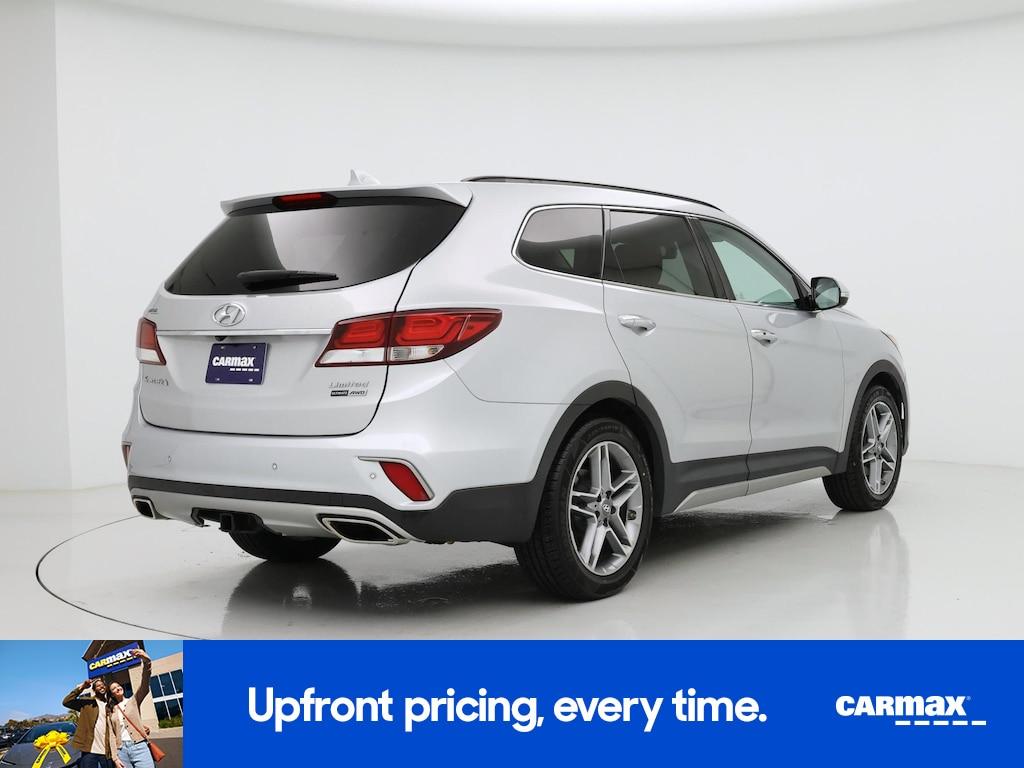 used 2017 Hyundai Santa Fe car, priced at $18,998