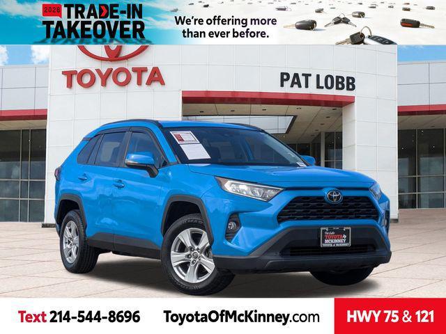 used 2021 Toyota RAV4 car, priced at $20,150