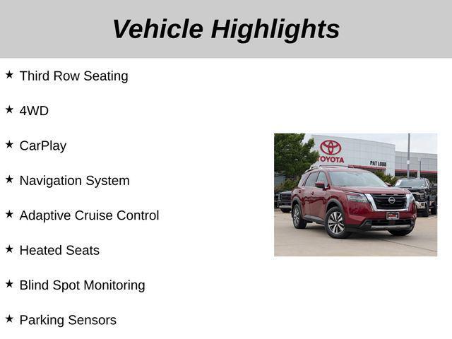 used 2023 Nissan Pathfinder car, priced at $32,391