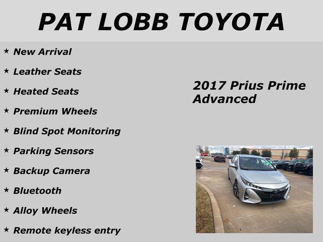 used 2017 Toyota Prius Prime car, priced at $14,986