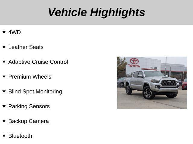 used 2022 Toyota Tacoma car, priced at $35,970