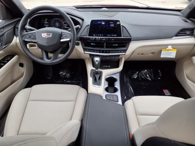 new 2025 Cadillac CT4 car, priced at $48,465