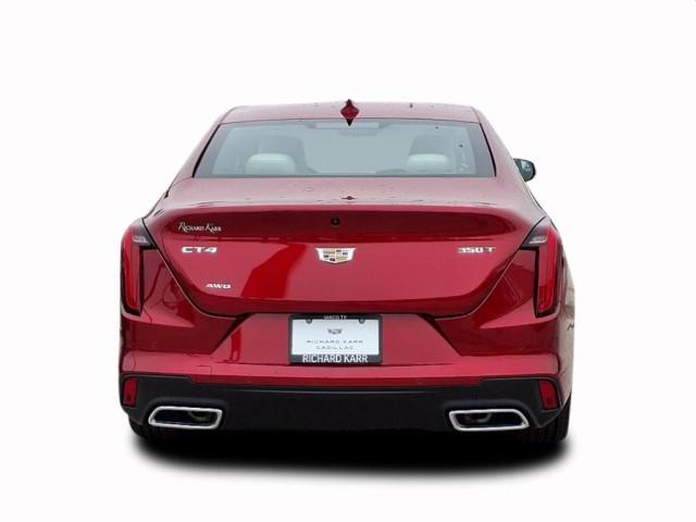 new 2025 Cadillac CT4 car, priced at $48,465