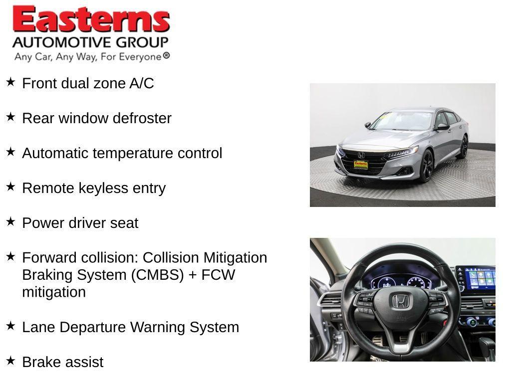 used 2022 Honda Accord car, priced at $24,950