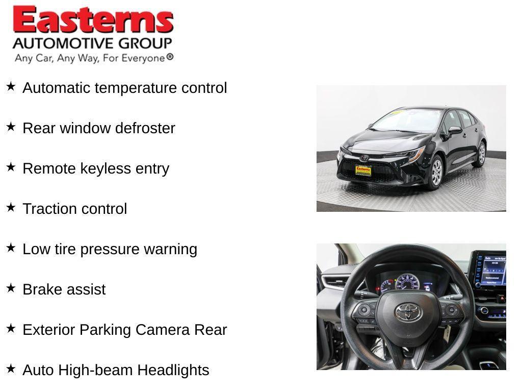 used 2022 Toyota Corolla car, priced at $18,950