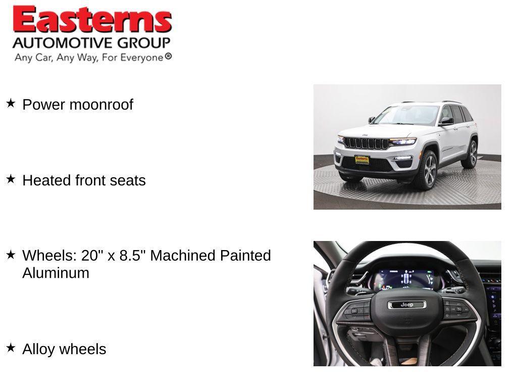 used 2023 Jeep Grand Cherokee 4xe car, priced at $29,289
