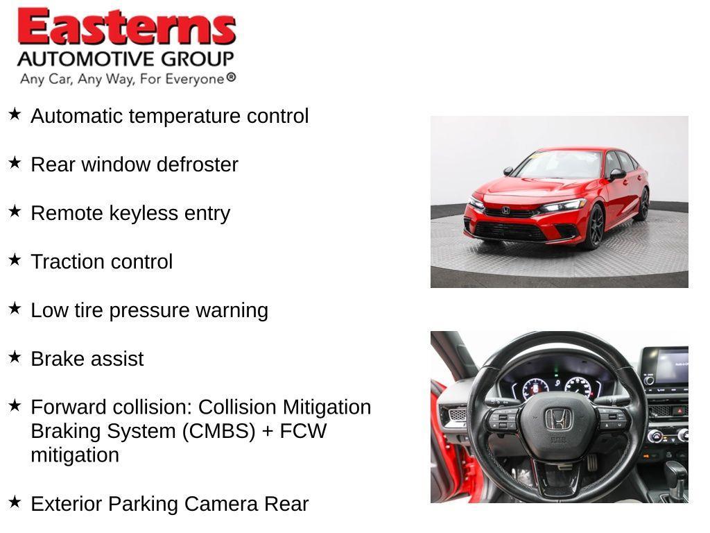 used 2022 Honda Civic car, priced at $21,950