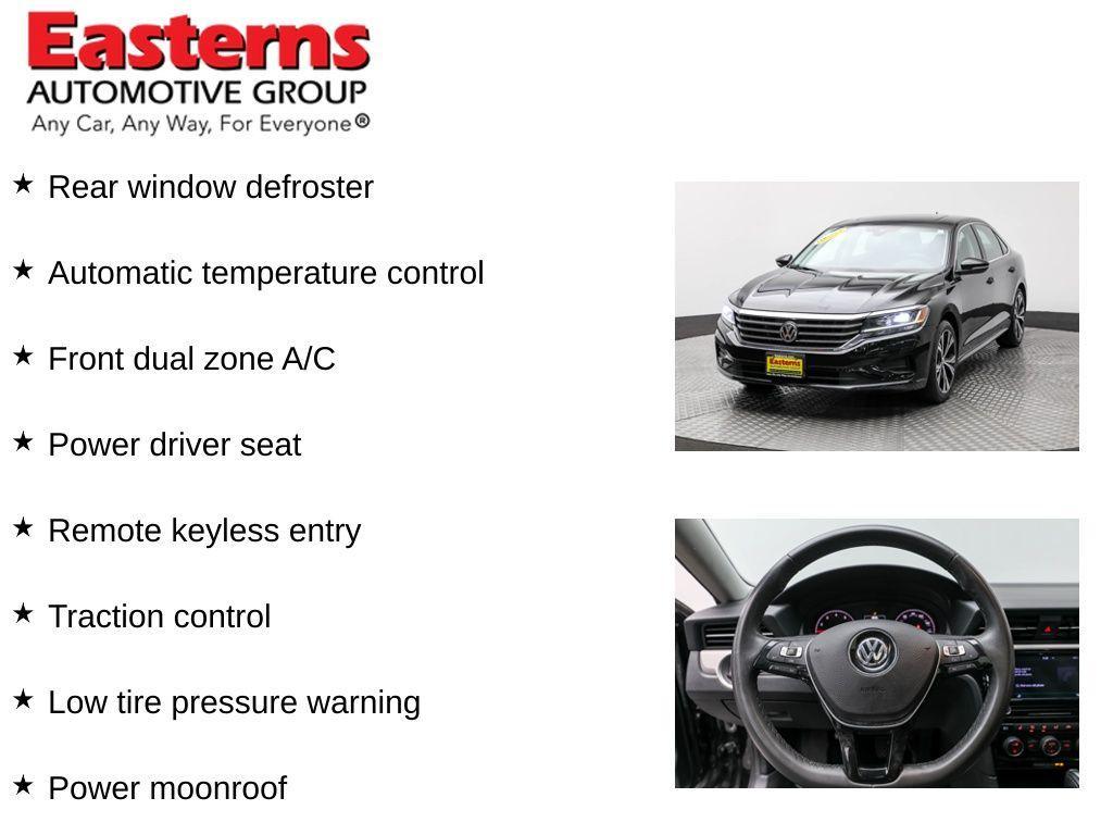 used 2022 Volkswagen Passat car, priced at $18,175