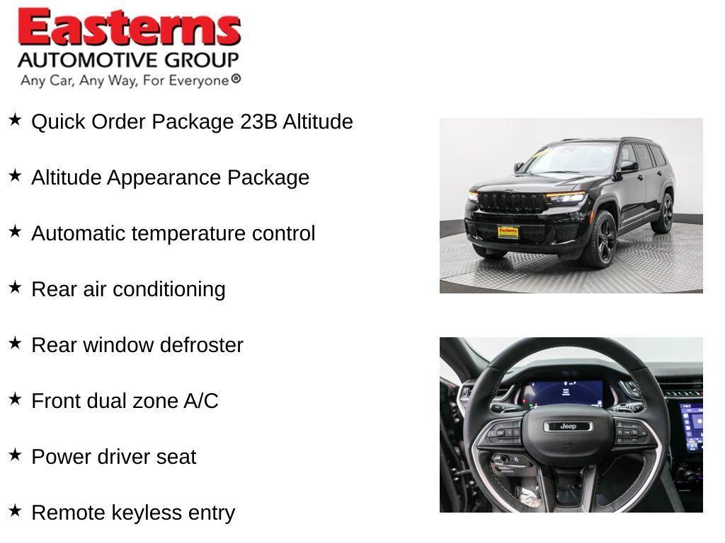 used 2023 Jeep Grand Cherokee L car, priced at $28,750