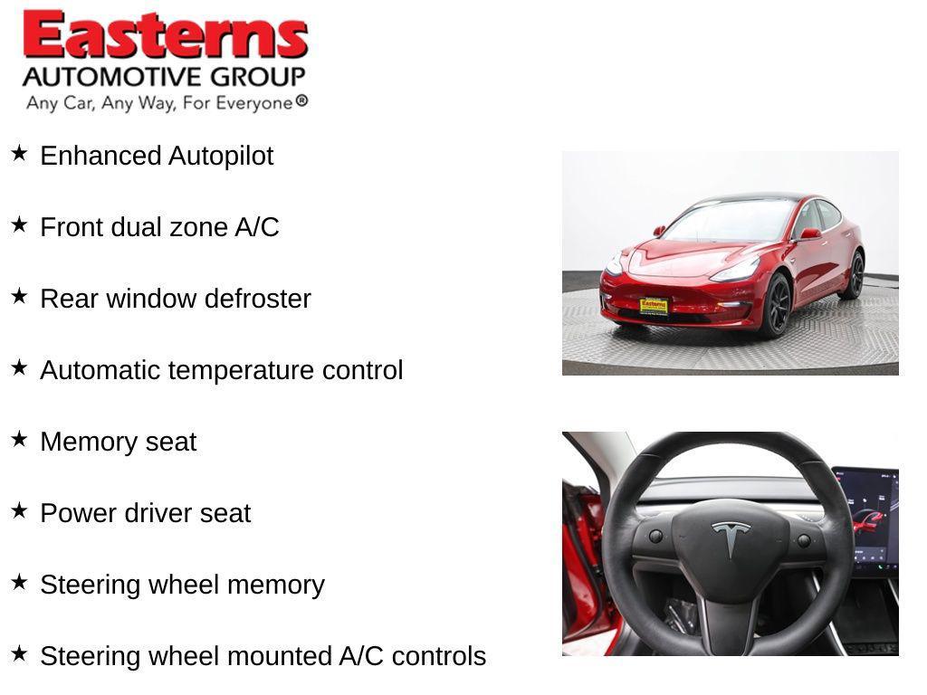 used 2020 Tesla Model 3 car, priced at $19,950