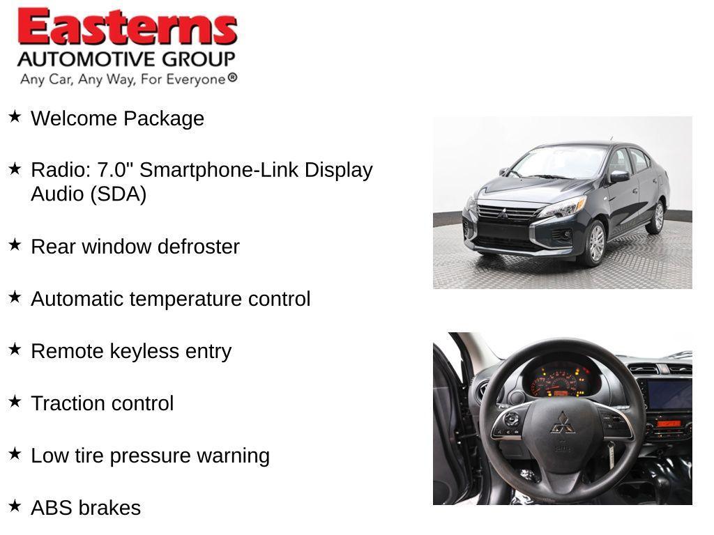 used 2024 Mitsubishi Mirage G4 car, priced at $15,749
