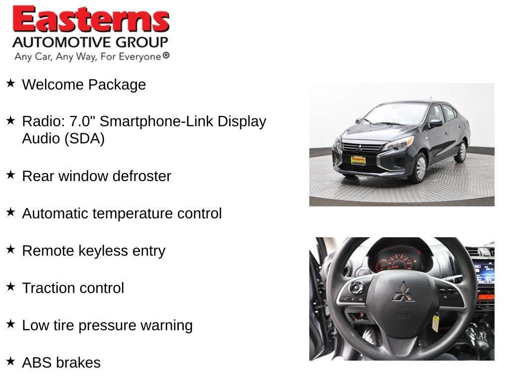 used 2024 Mitsubishi Mirage G4 car, priced at $15,289