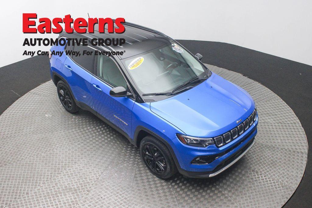 used 2022 Jeep Compass car, priced at $20,950